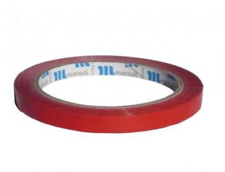 Lepicí páska 9mm x 66m PVC červená